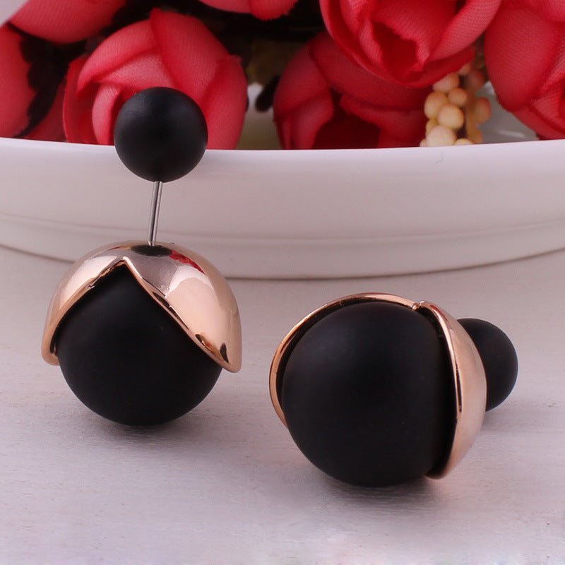 Candy Colored Rubber Sphere Earrings - THEONE APPAREL
