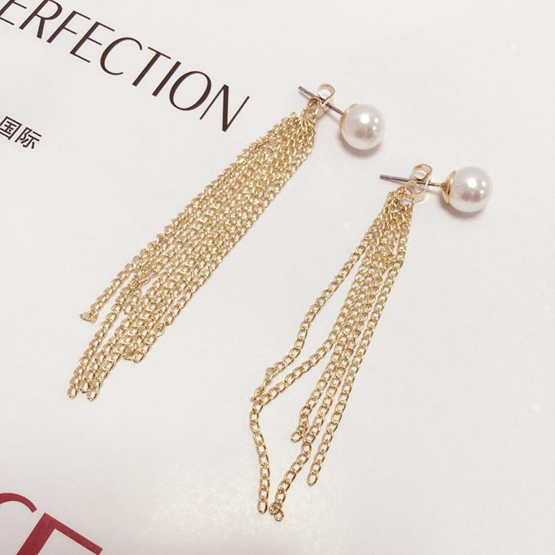 Chain Craze Multi-Layer Tassel Earrings - THEONE APPAREL