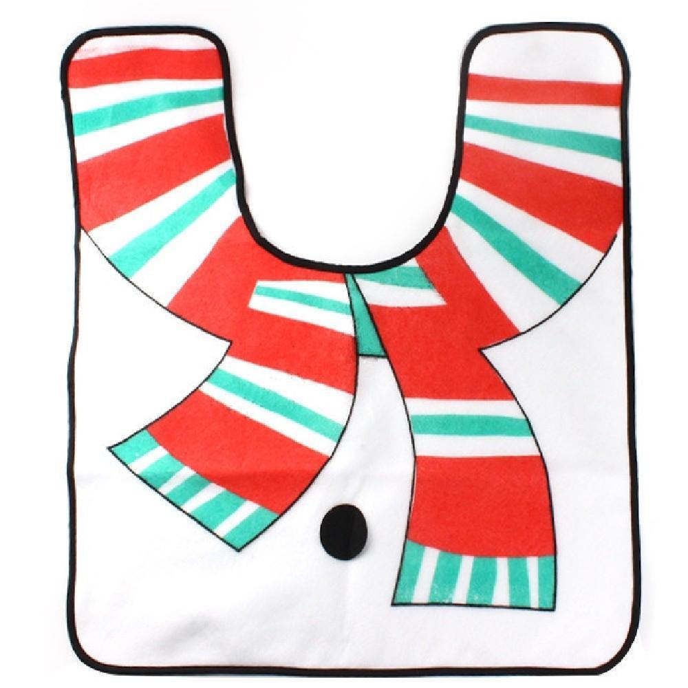 Cheerful Snowman Decorative Washroom Set - THEONE APPAREL