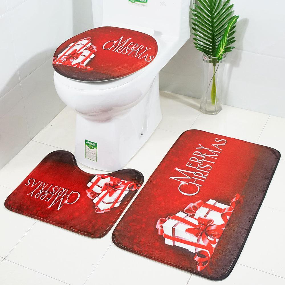 Christmas Cheer Holiday Bath Mats - Theone Apparel