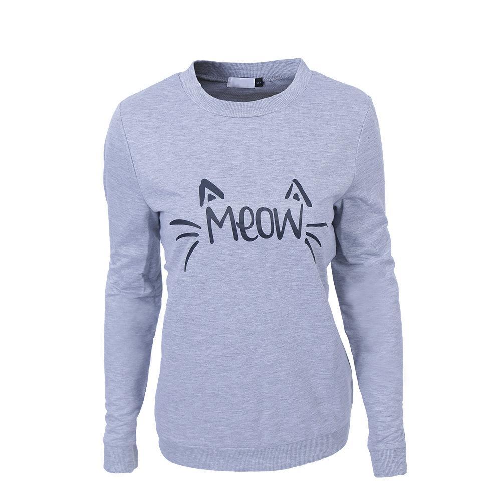 Cute Meow Kitty Cat Sweater - Theone Apparel