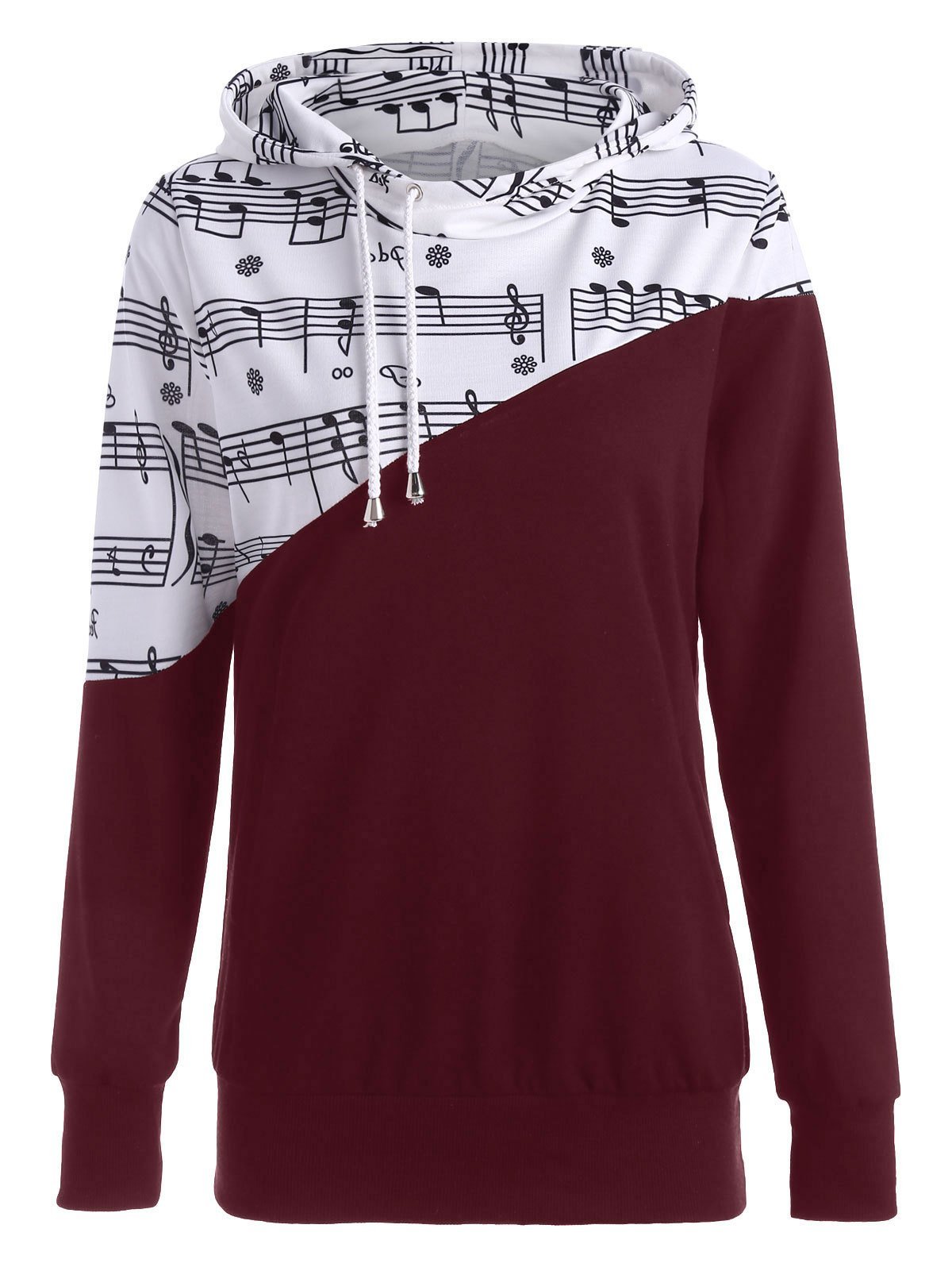 Sweater de nota musical no intervalo