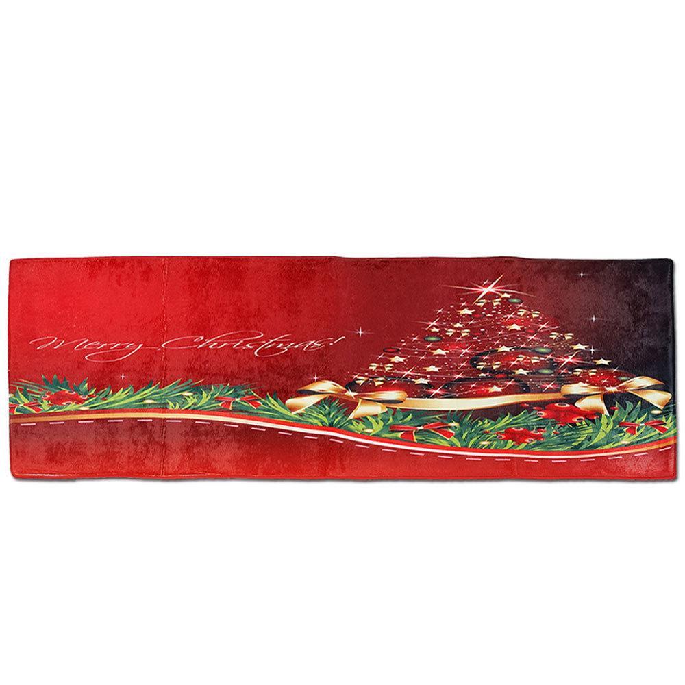 Extra Long Christmas Holiday Kitchen Mat