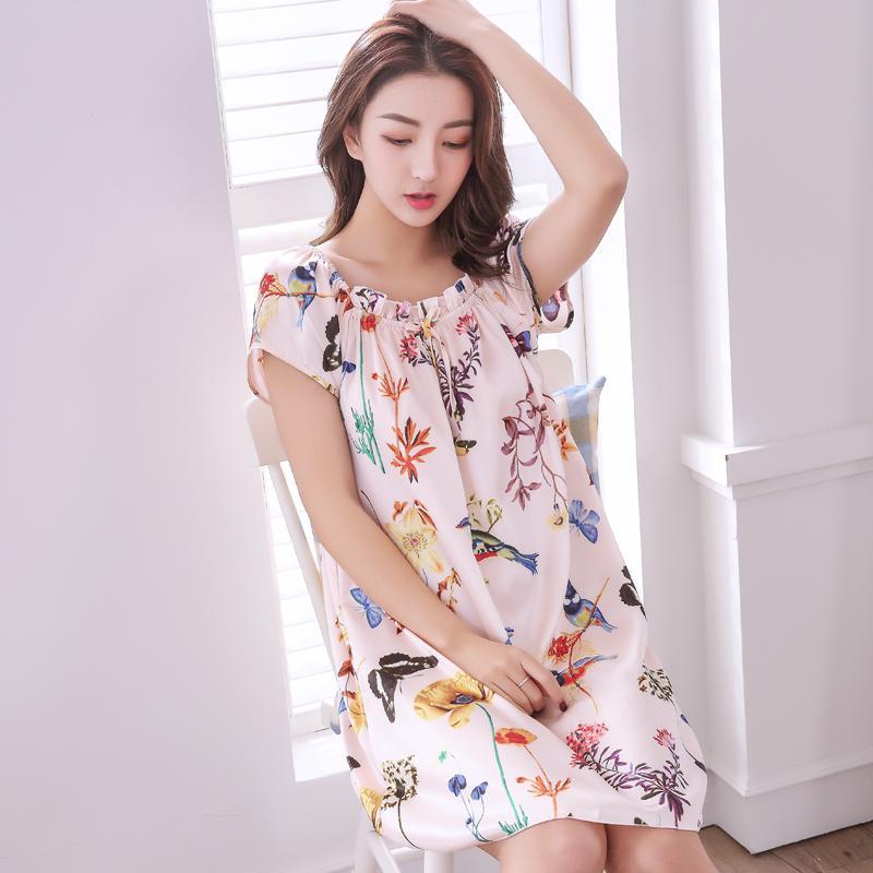 Floral Frenzy Bowtie Robe Nightie