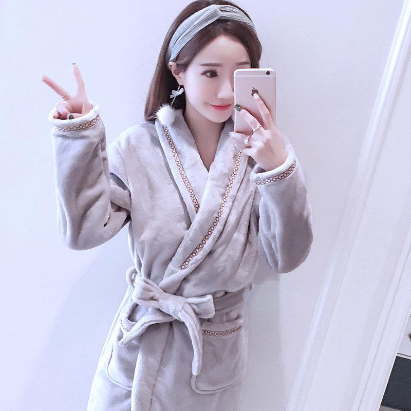 Extra Plush Tie-Front Bath Robe