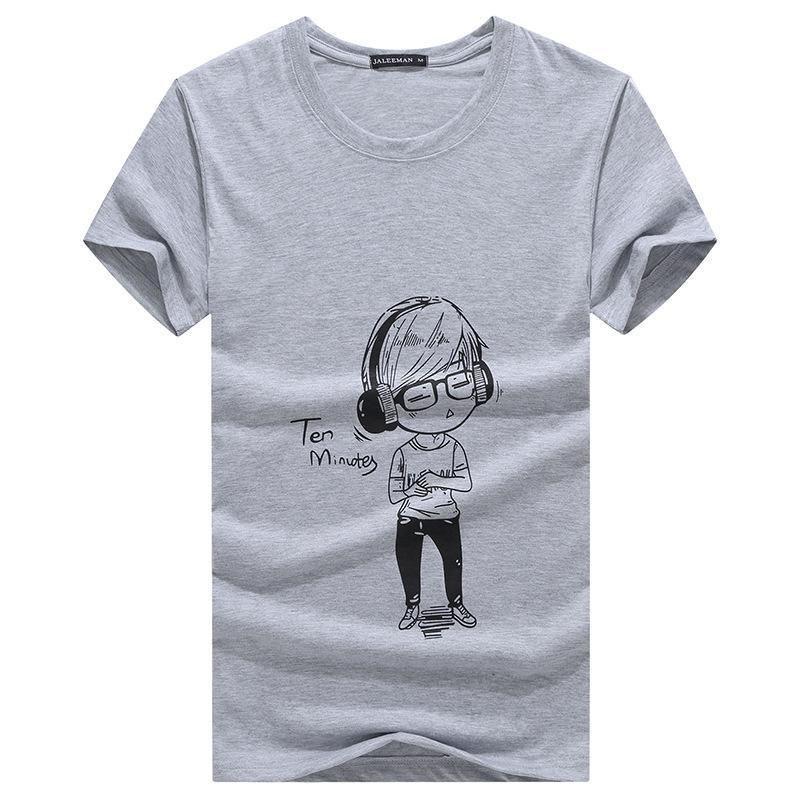 Jamming Out Camiseta ilustrada de dibujos animados