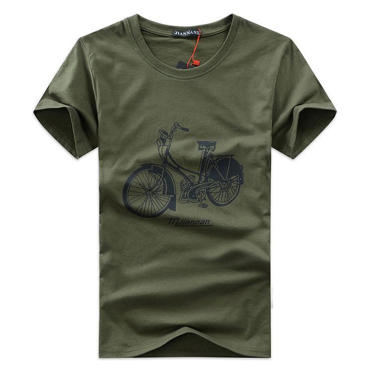 Tee grafico per incrociatore bici retrò