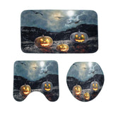 Halloween spookachtige badmat set