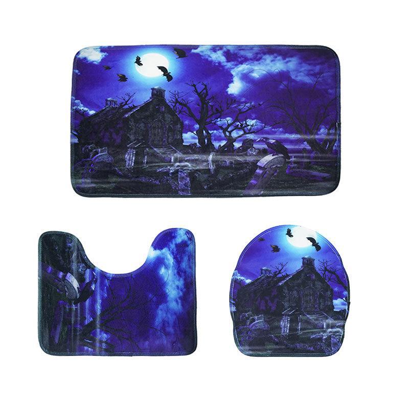 Halloween To Remember Bath Mat Set