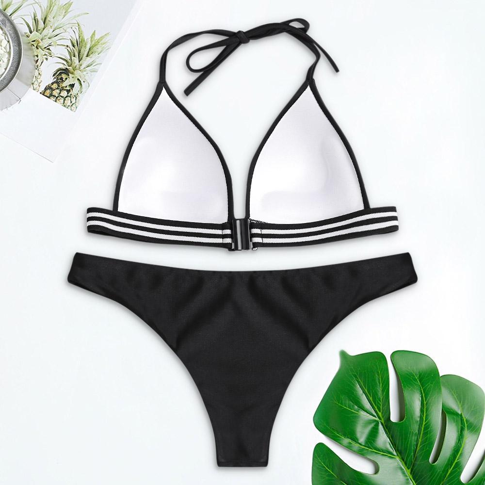 Halter Neck Ladies Bikini Set