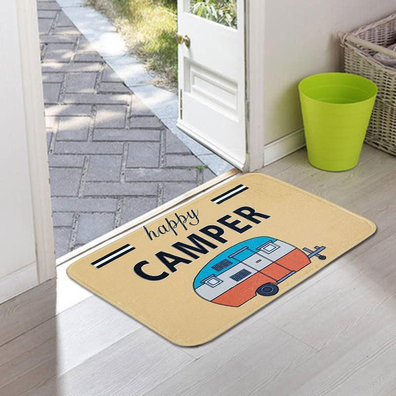 Happy Camper Mini Mat de porte RV