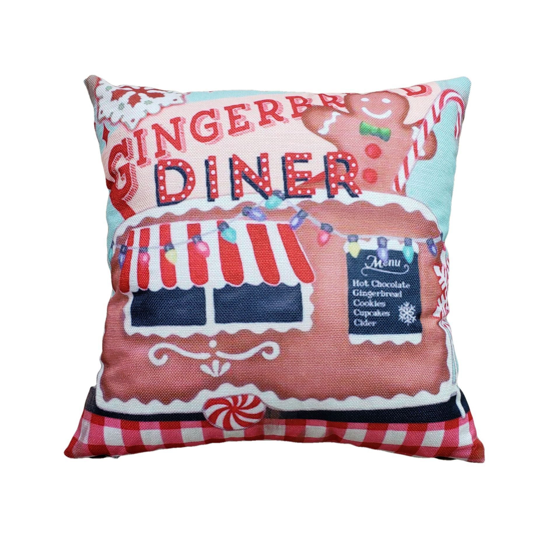 Happy Holiday Christmas Pillow Covers-601-0015-S4-Theone Apparel