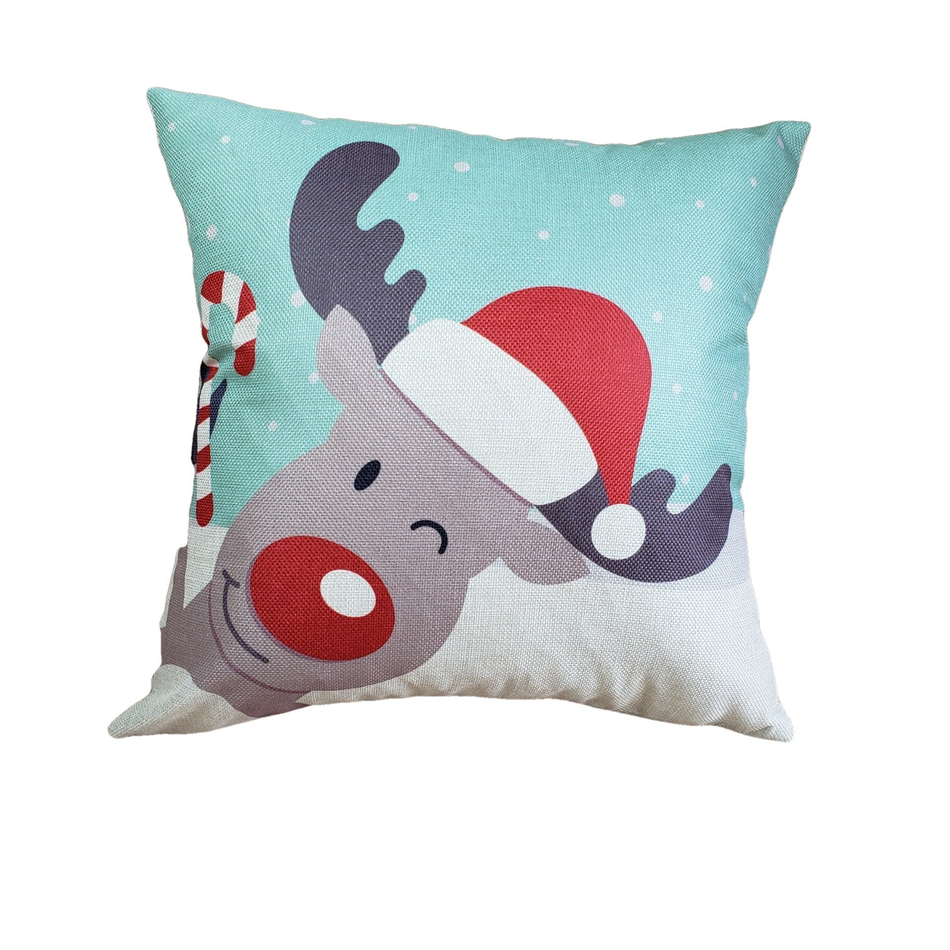 Fundas de almohada de Navidad felices vacaciones