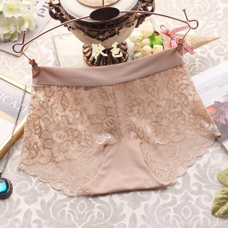 In Love with Lace Cheeky Hipster Panty-Apricot-Theone Apparel