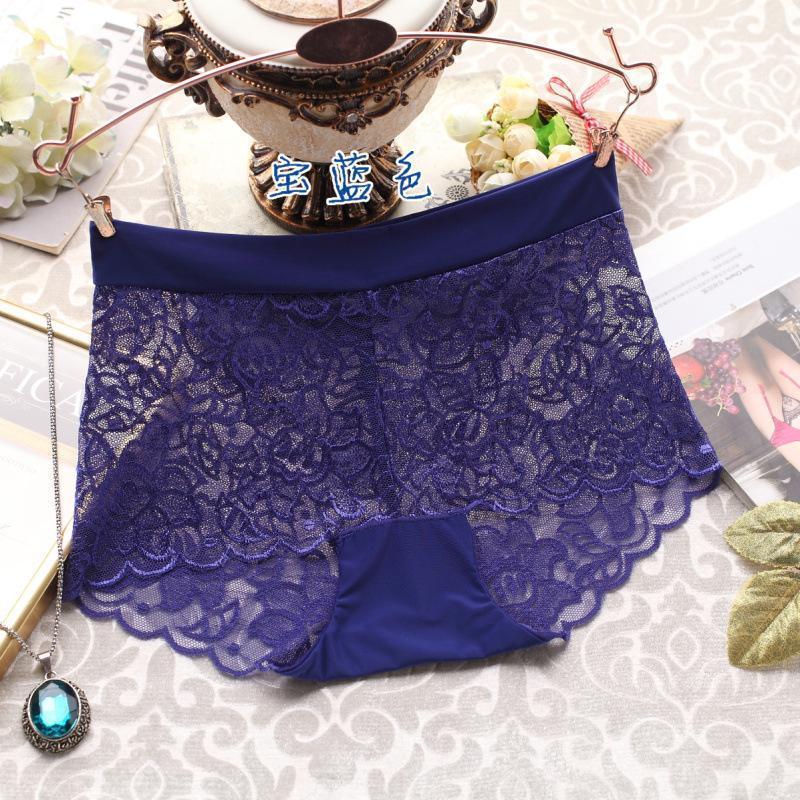 In Love with Lace Cheeky Hipster Panty-Blue-Theone Apparel