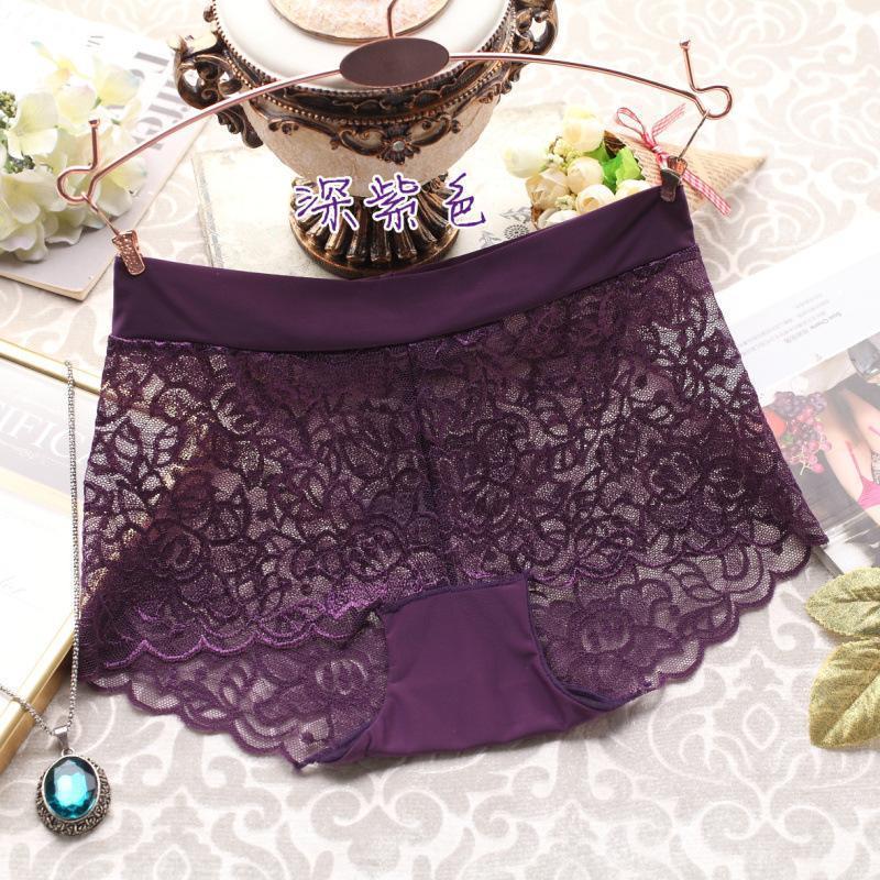 In Love with Lace Cheeky Hipster Panty-Purple-Theone Apparel