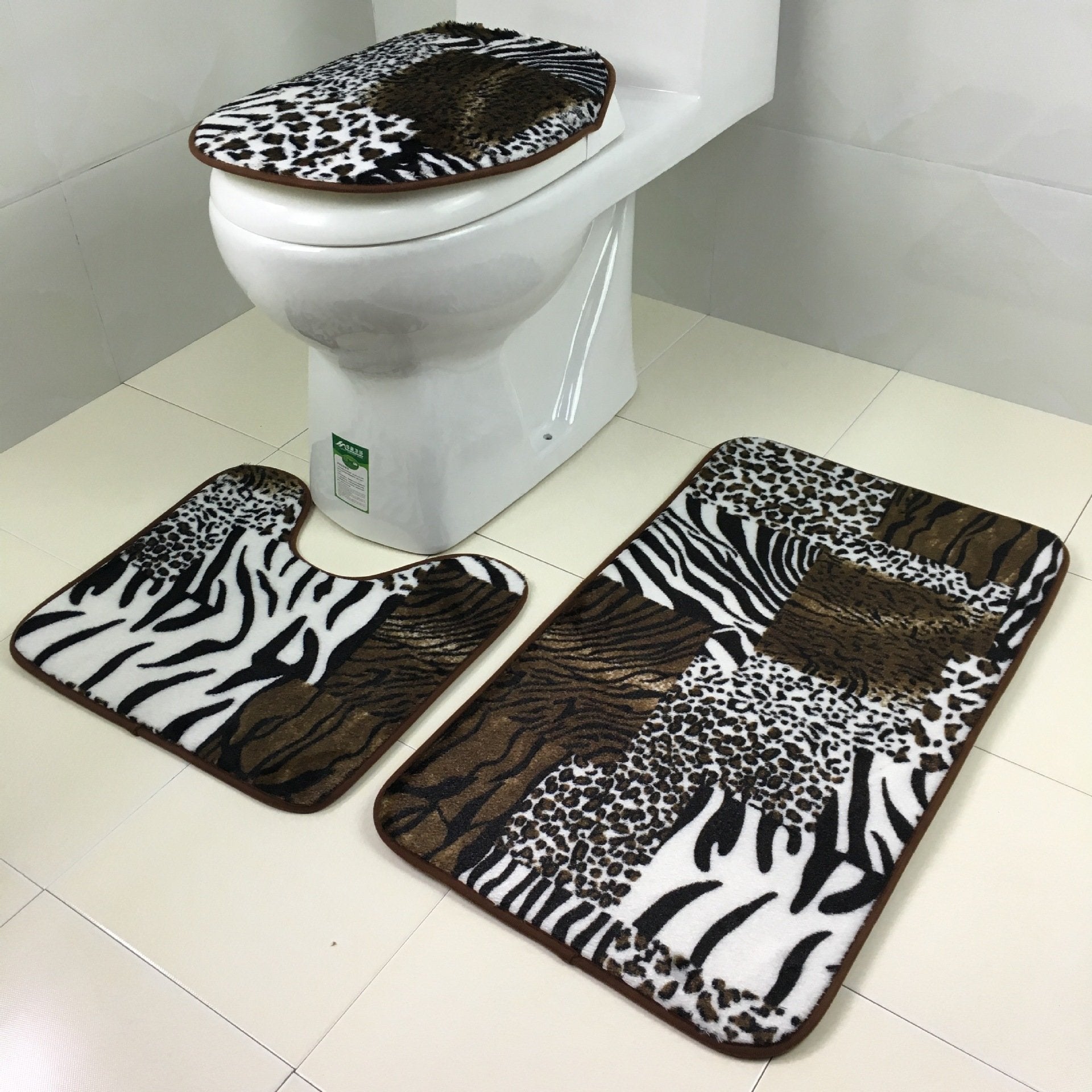 In the Wild Animal Print Badematten-Set