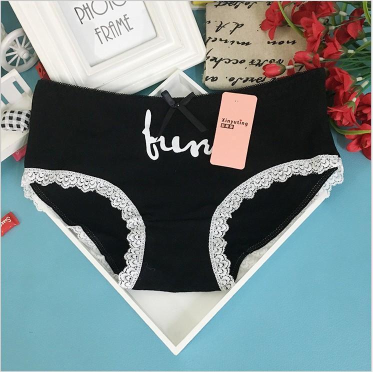 Let's Have Some FUN Hipster Panty-Black-Theone Apparel