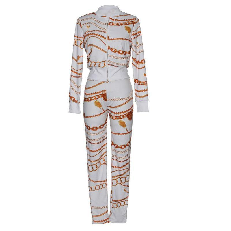 Life of Luxury Printed Jumpsuits