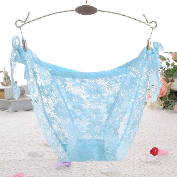 Tie à la hanche Panty en dentelle transparente