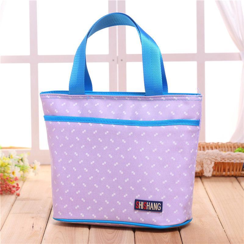 Large Preppy Print Tote Bag