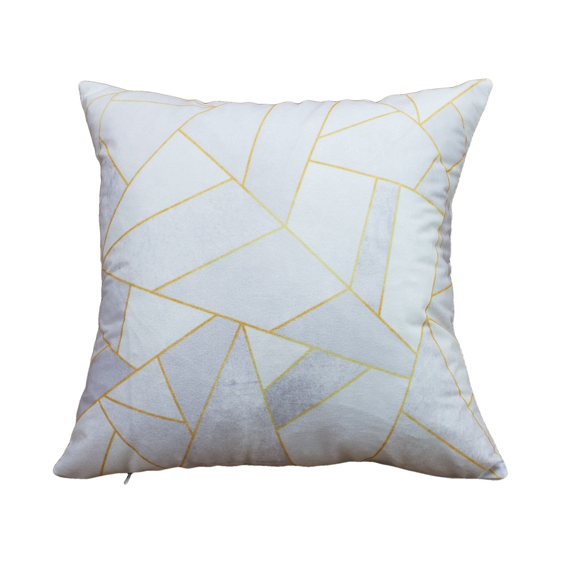 Luxurious Geo Spliced Pillow Covers-601-0039-S2-Theone Apparel
