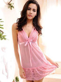 Mature Lace Babydoll with Ribbon - Theone Apparel