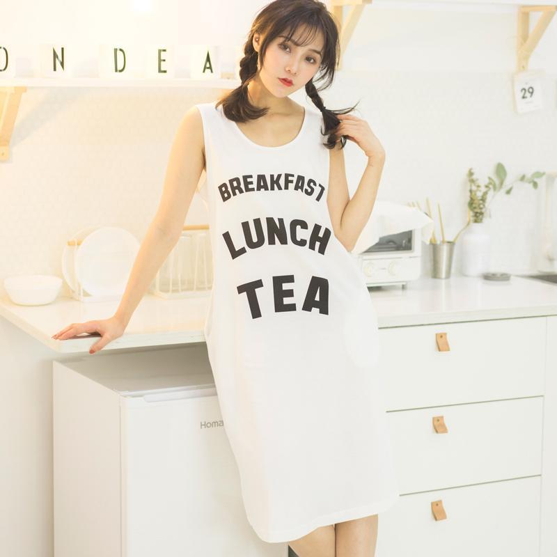 Meals of the Day Oversized Sleep Shirt-White-Theone Apparel