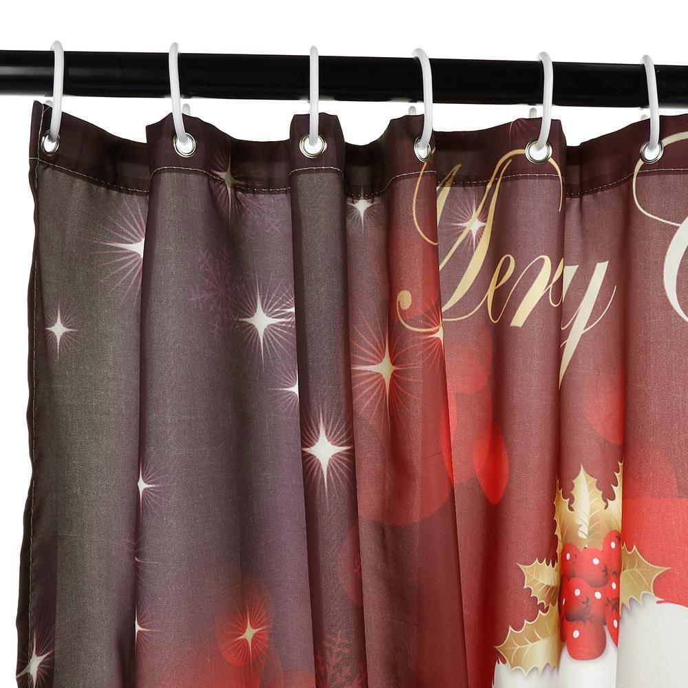 Merry Christmas Santa Shower Curtain