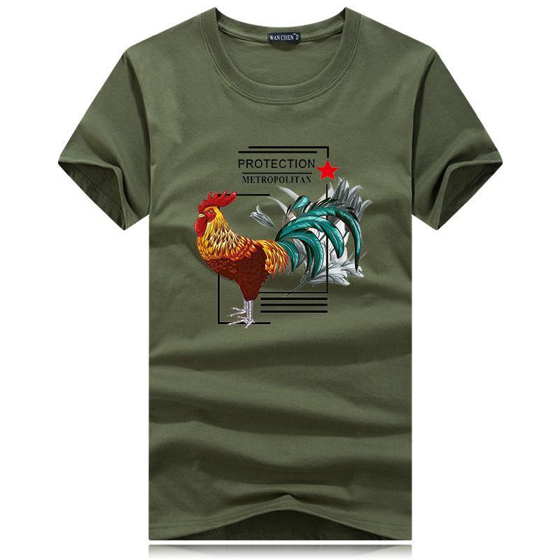 Camiseta de manga corta Gallo a cargo