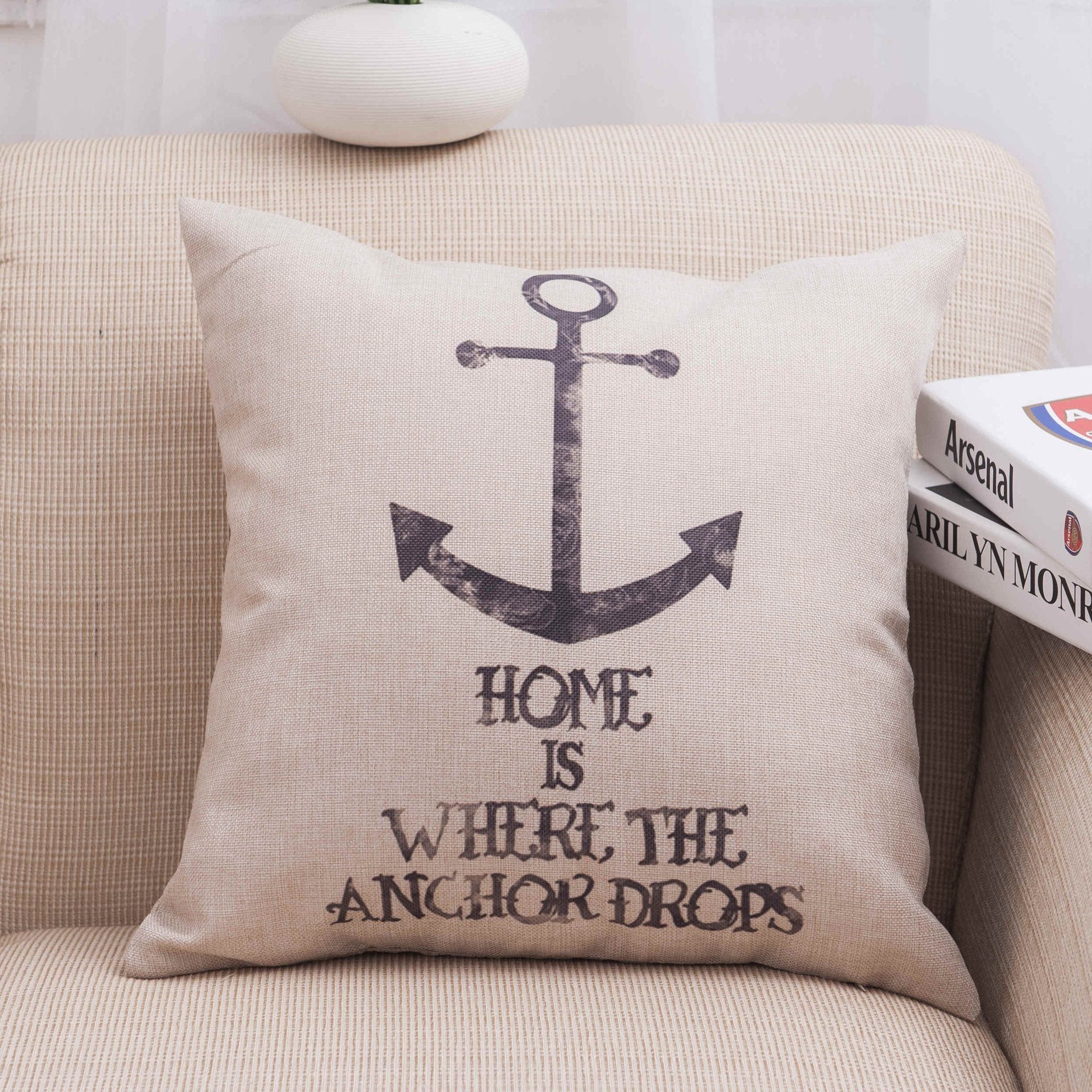 Nautical Navy Inspired Pillow Covers-601-0020-S1-Theone Apparel
