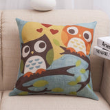 Owl Cuties Kids Square Pillow Cover