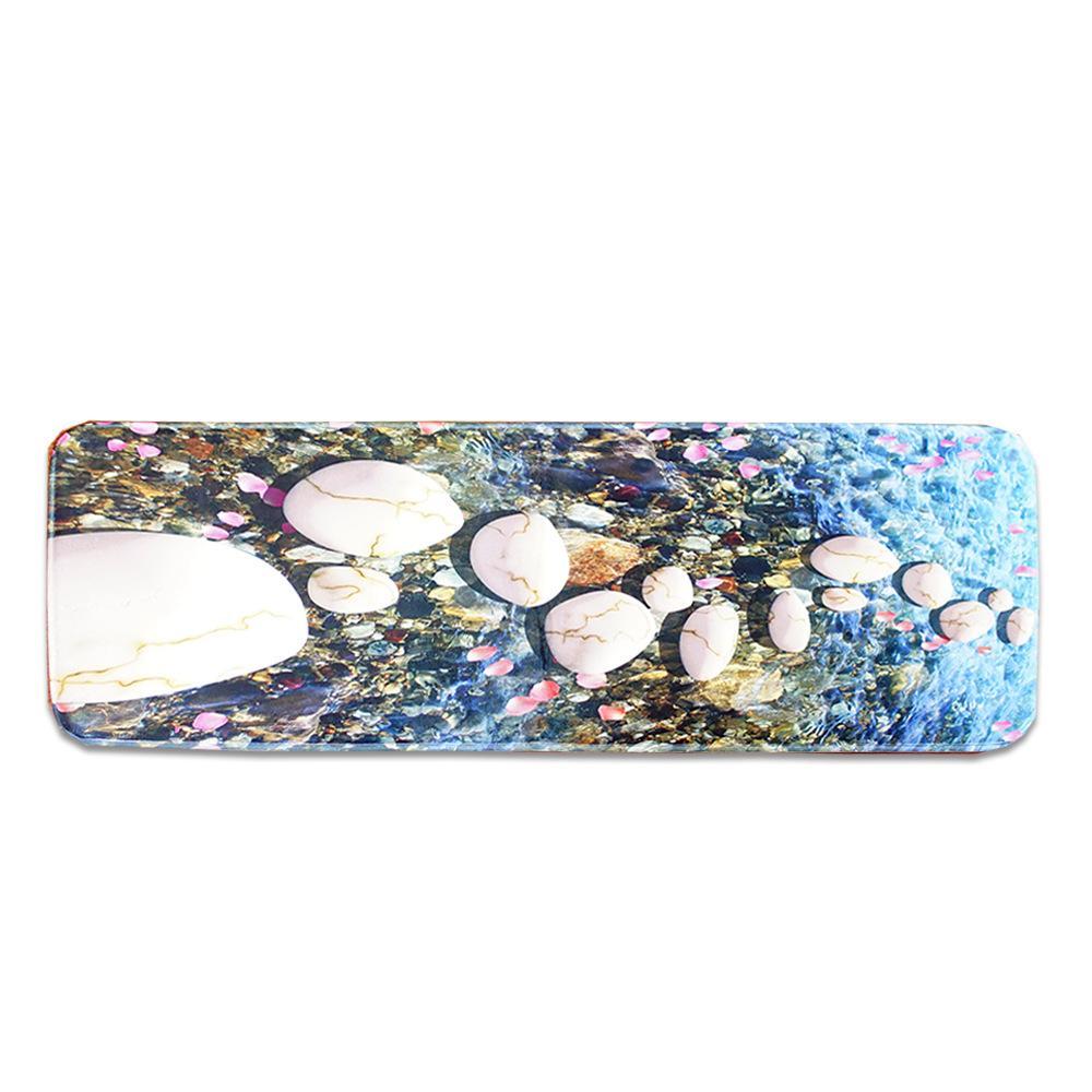 Pebbles and Stone Cushioned Kitchen Mat-621-0051-S1-Theone Apparel