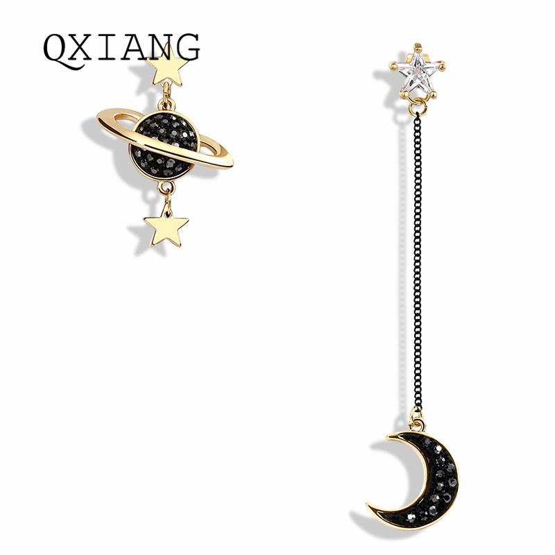 Planetary Play Space Theme Earrings