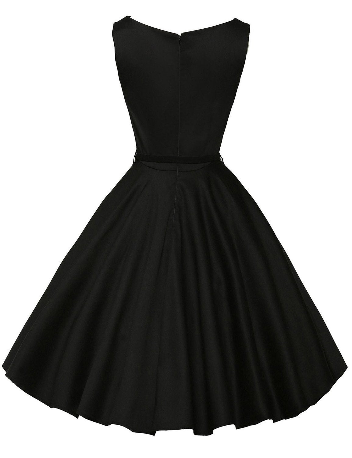 Pleat Persuasion Belted Cocktail Dress