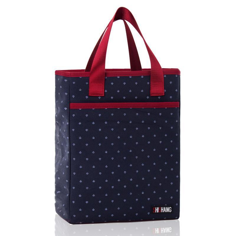 Bolsos tote extra altos con estampado de muy buen gusto