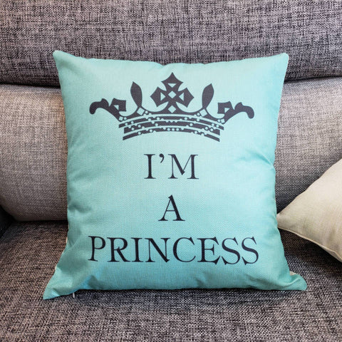 Pretty Princess Crown Pillow Case