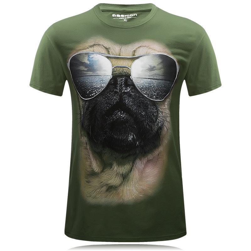 Pug With Shades Silly Face Shirt