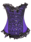 Lacy bows corset top