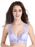 Plunging Escape V Bra with Embroidery & Sparkler