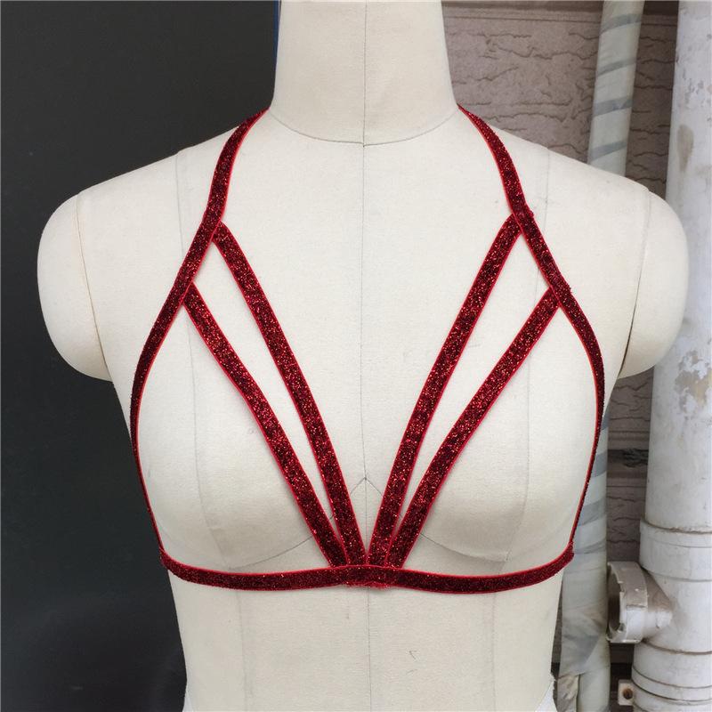 Elastic Open Cup Lingerie Bra - Theone Apparel