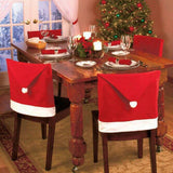 أغطية كرسي عيد الميلاد سانتا كلوز