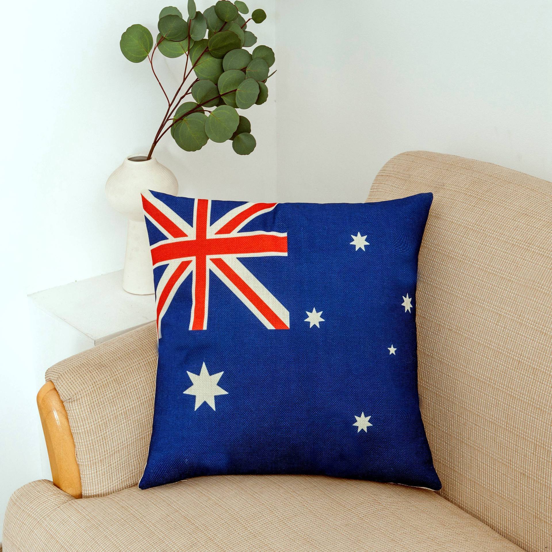 Red White and Blue Patriotic Pillow Covers-601-0024-S4-Theone Apparel
