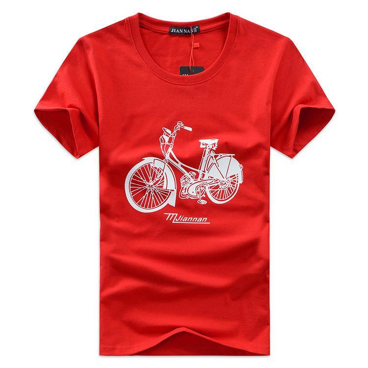 Tee grafico per incrociatore bici retrò