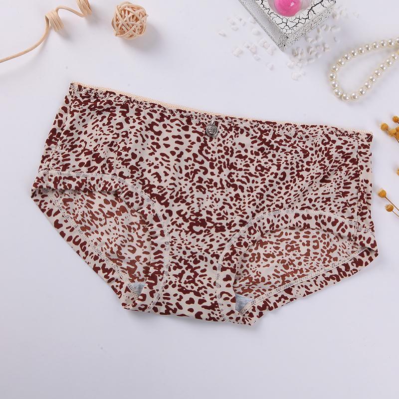 Roses Galore High Brief Panty-Leopard-Theone Apparel