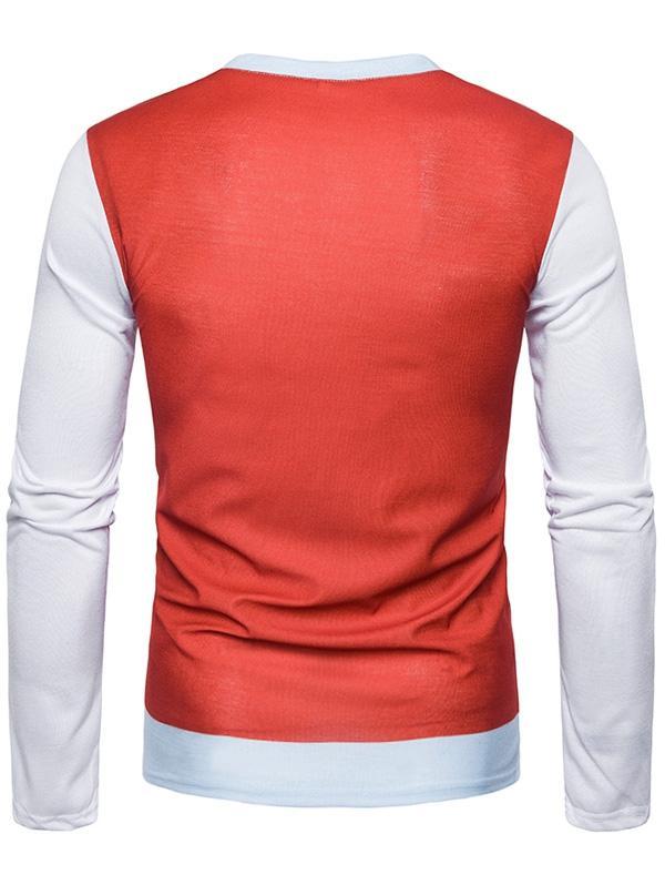 Santa Costume V Neck Ugly Shirt