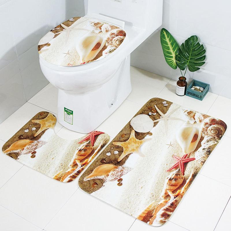 Scenes From Nature Bathroom Rug Set