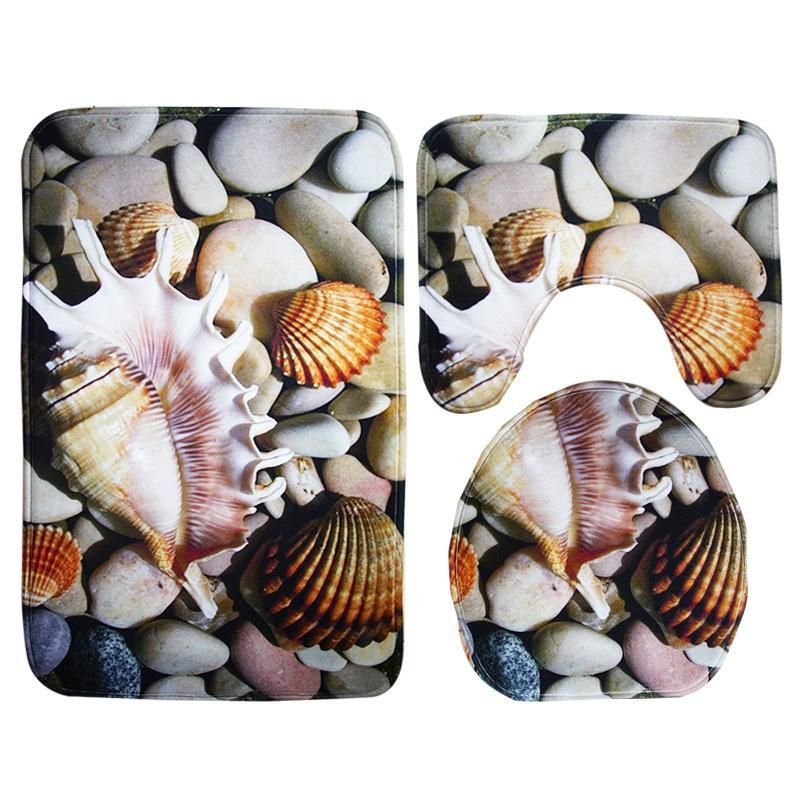 Scenes From Nature Bathroom Rug Set-621-0003-S10-Theone Apparel