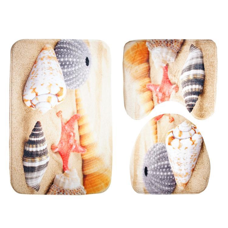 Scenes From Nature Bathroom Rug Set-621-0003-S20-Theone Apparel