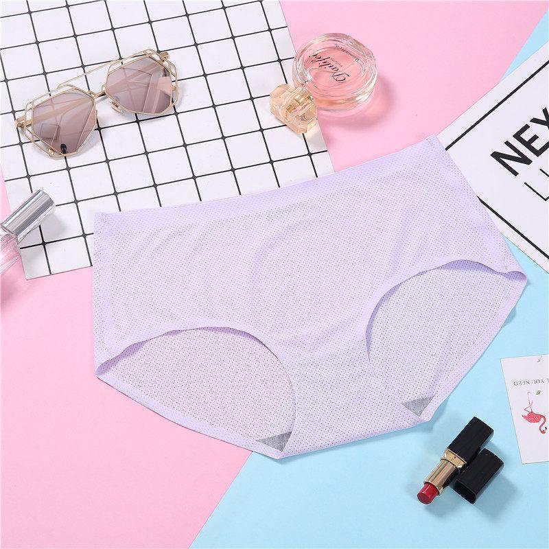 Smooth Fit Black Hip Hugger Panty-Light Purple-Theone Apparel